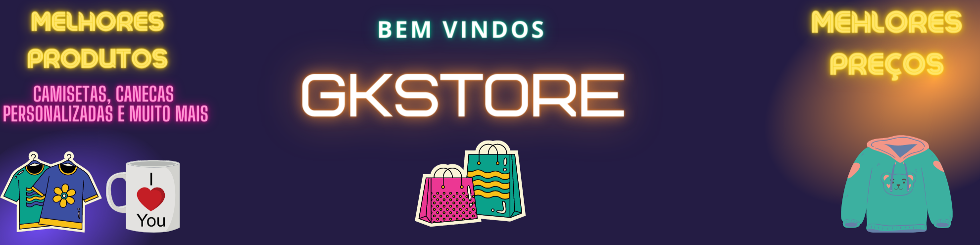Nome da loja  gkstore