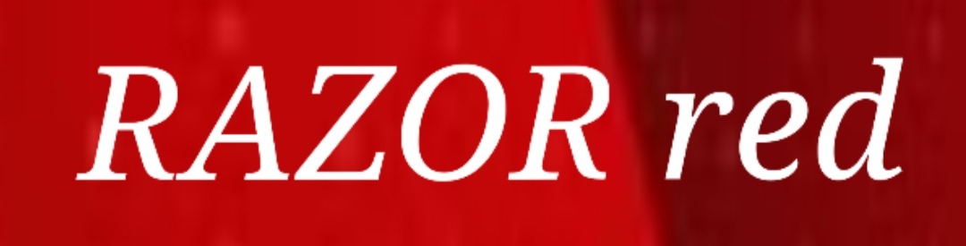 RAZOR red - Camisetas e produtos personalizados