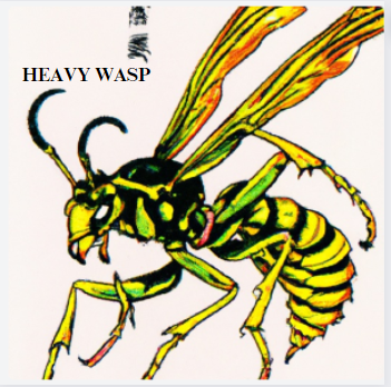 Heavy Wasp  - Camisetas e produtos personalizados