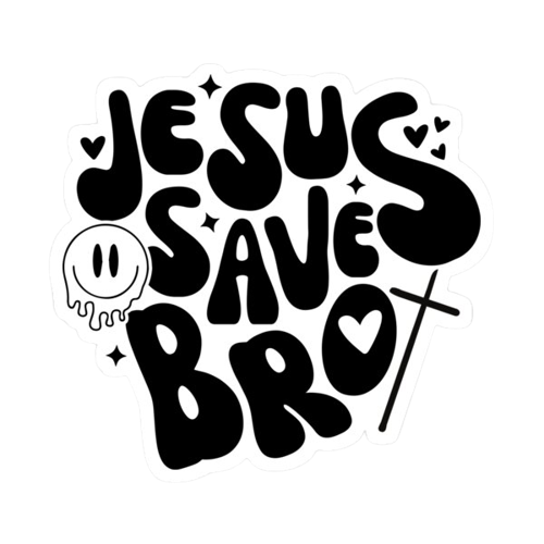 Jesus Saves Bro. - Camisetas e produtos personalizados