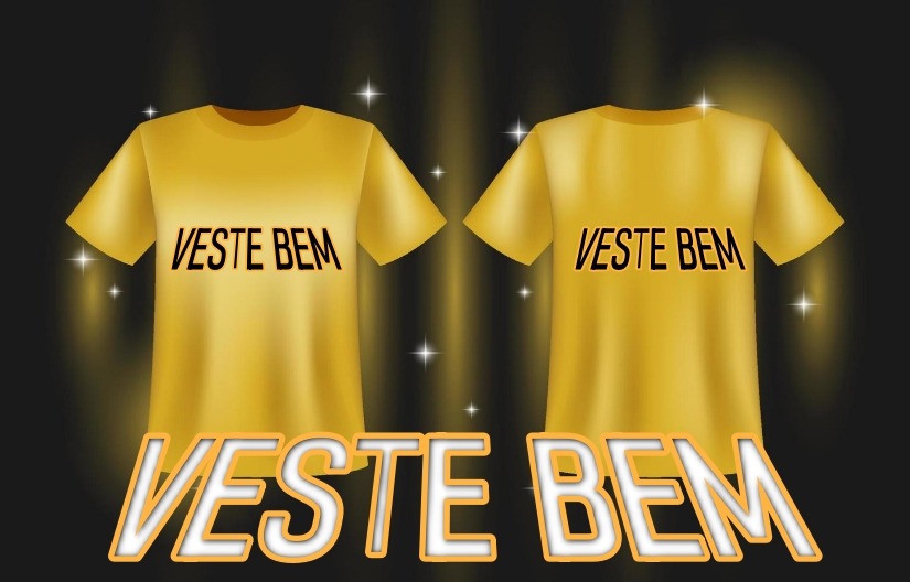 veste bem - Camisetas e produtos personalizados