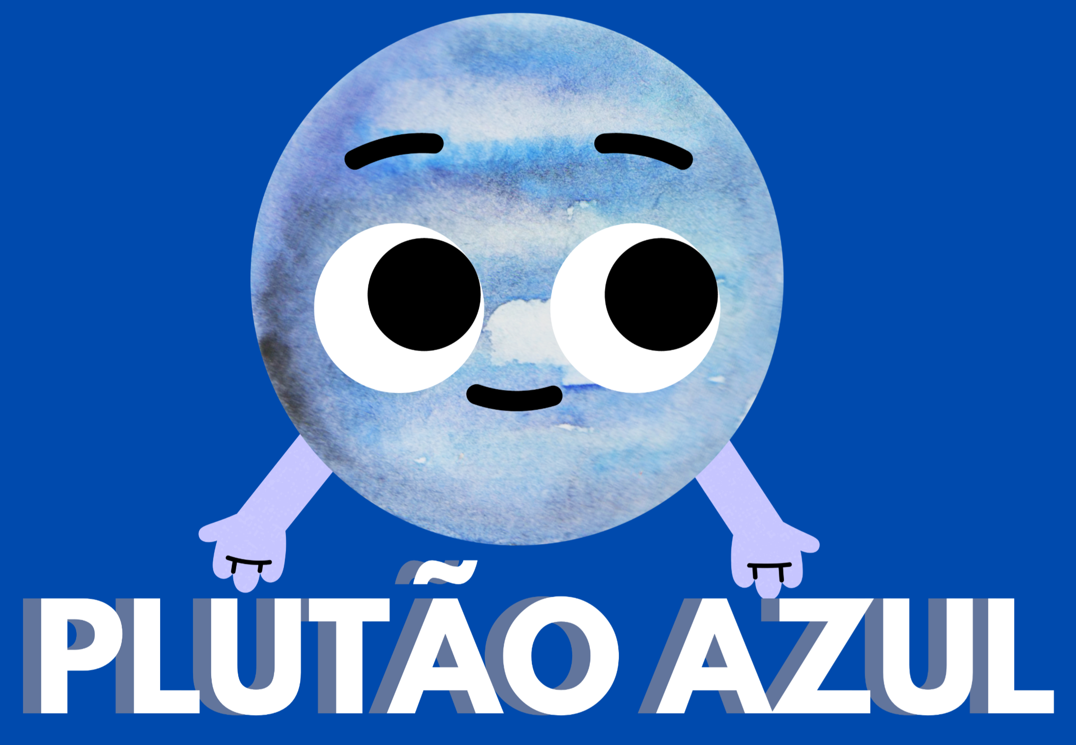 Plutão Azul  - Camisetas e produtos personalizados