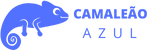 Camaleão Azul - Camisetas e produtos personalizados