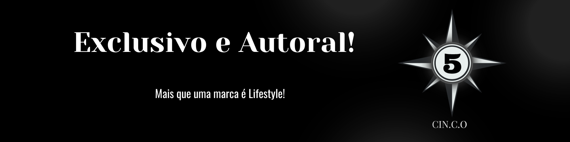 Nome da loja  CIN.C.O STORE