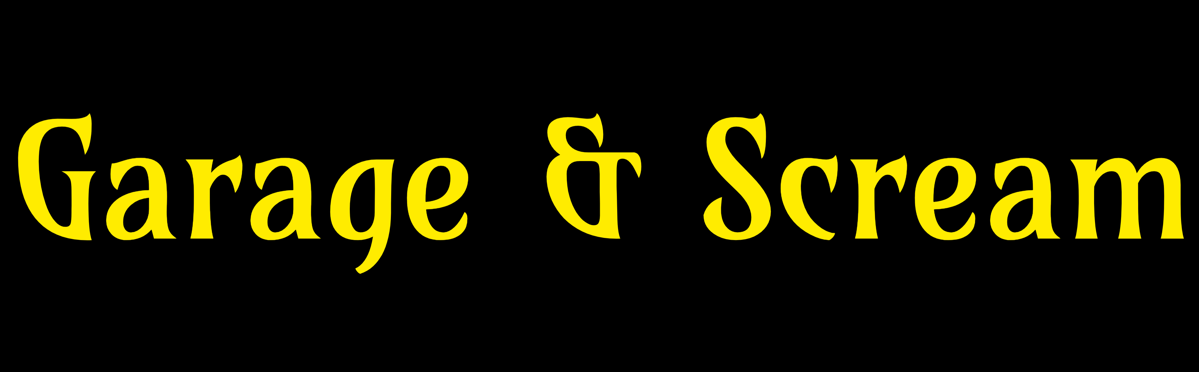 Garage and Screams - Camisetas e produtos personalizados