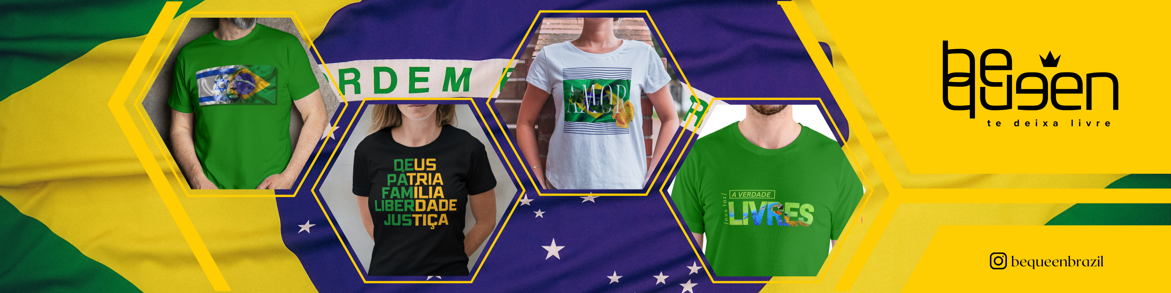 Be Queen Brazil - Camisetas e produtos personalizados