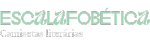 Escalafobética | Camisetas Literárias - Camisetas e produtos personalizados