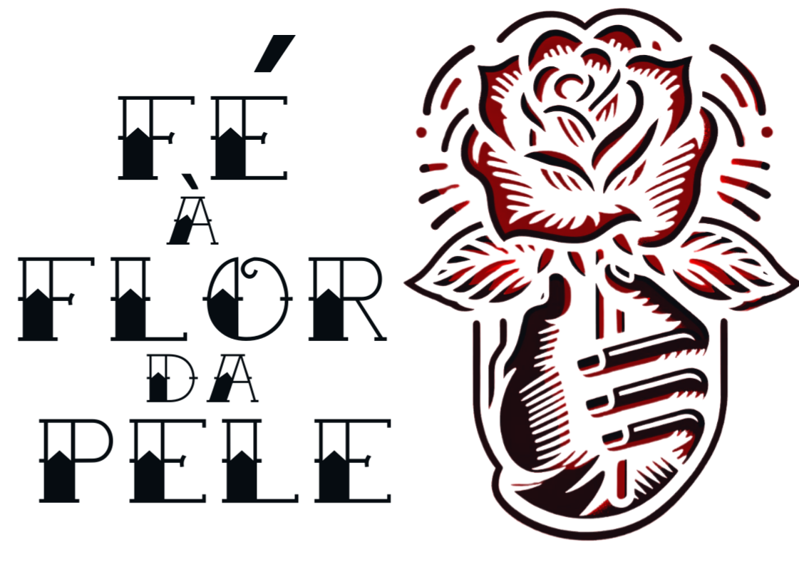 Fé a Flor da Pele - Camisetas e produtos personalizados