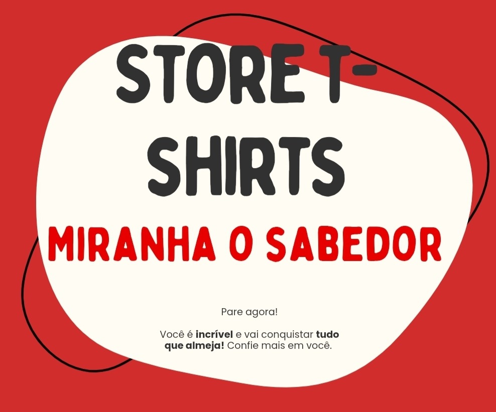 Loja de camisetas e produtos personalizados