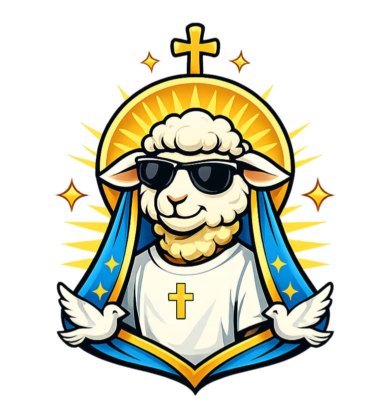 Ovelha Benta - Camisetas Católicas