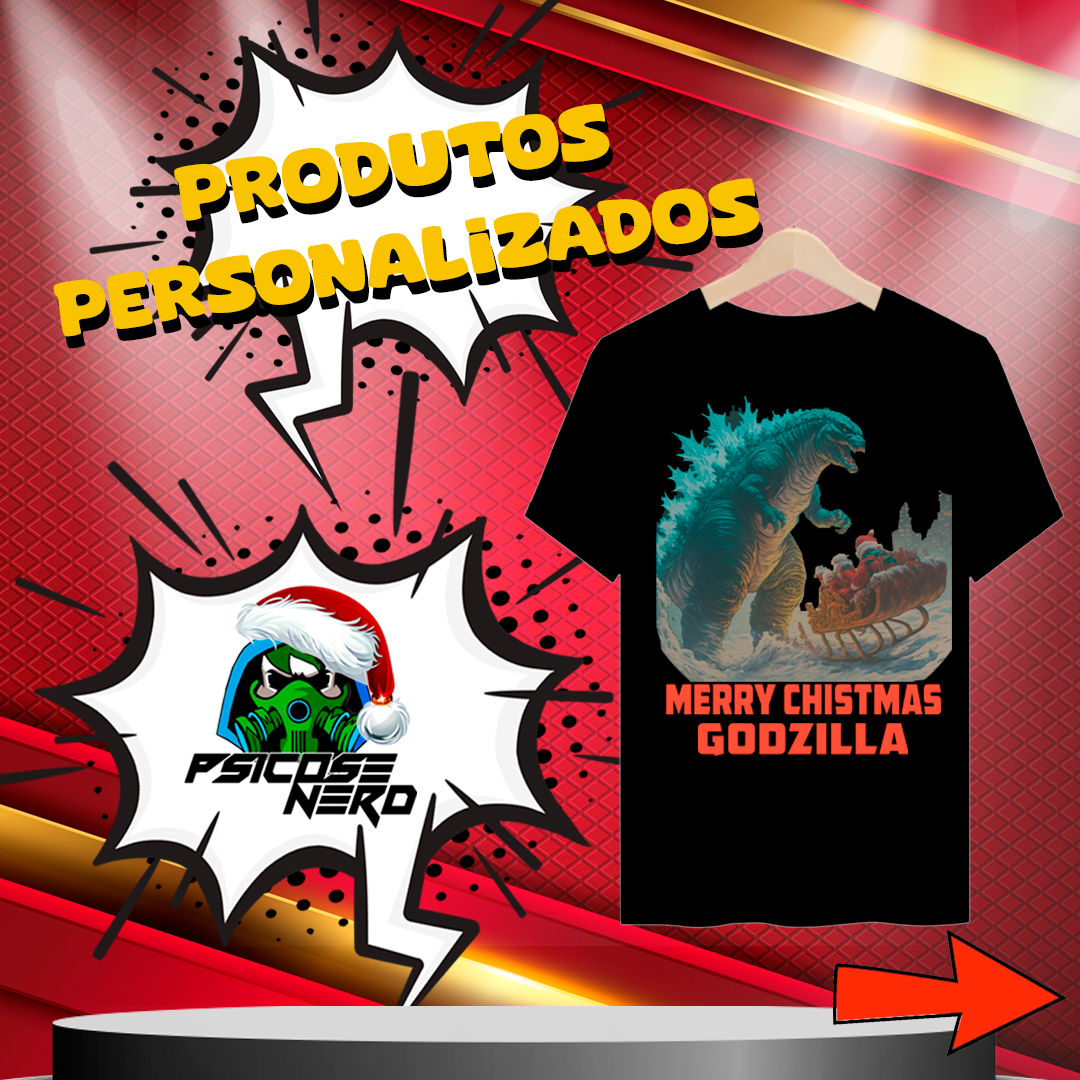 CAMISETA GODZILLA