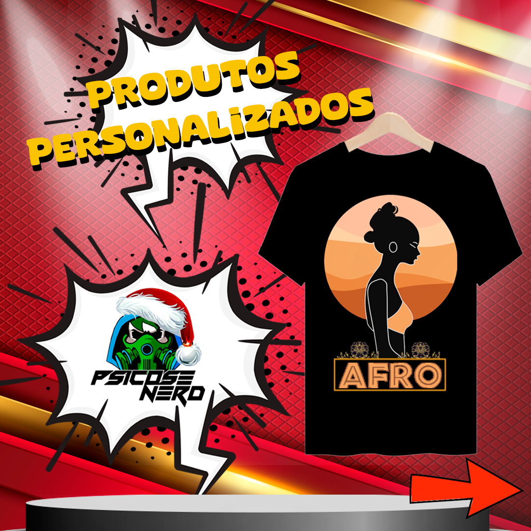 CAMISETA AFRO