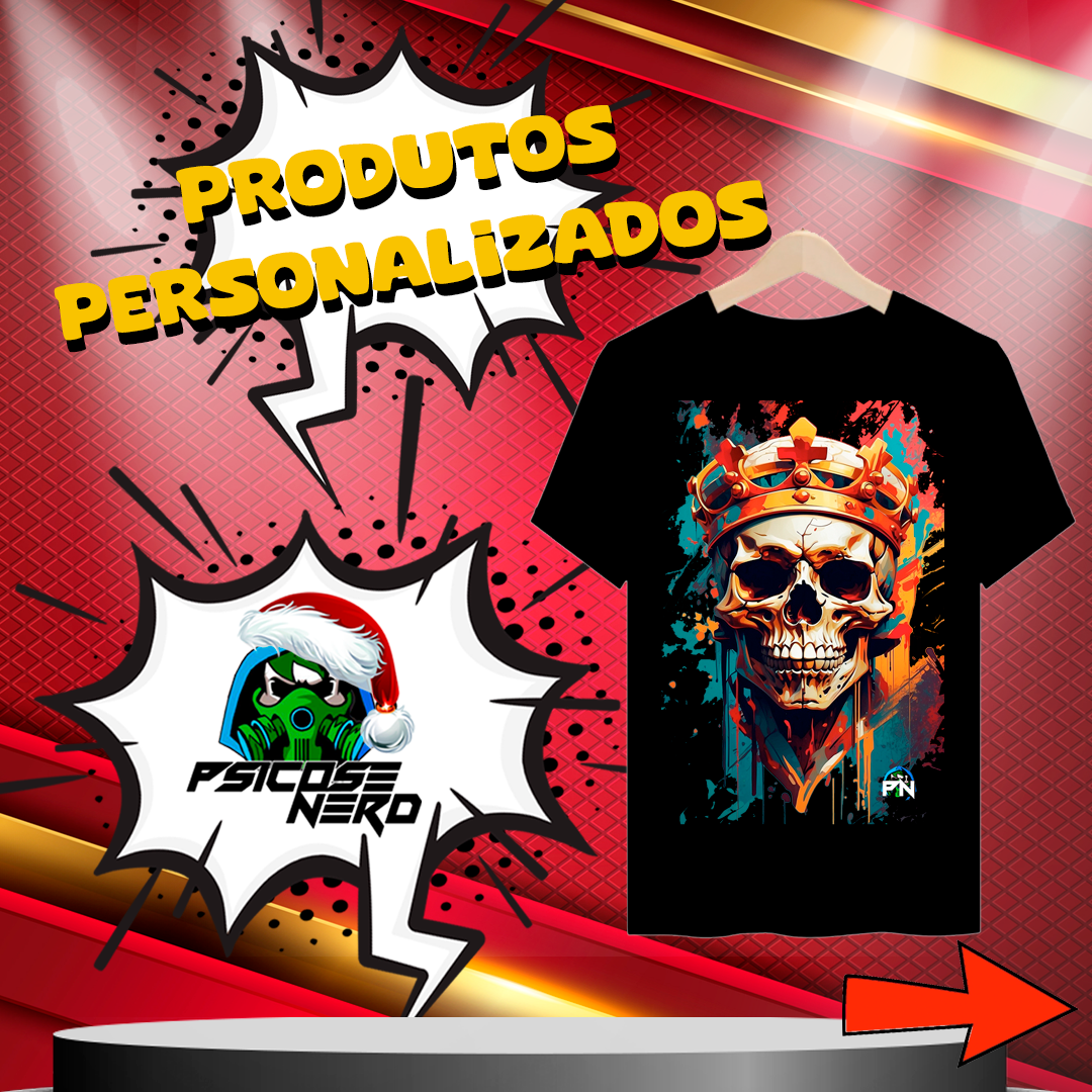 CAMISETA SKULL KING 