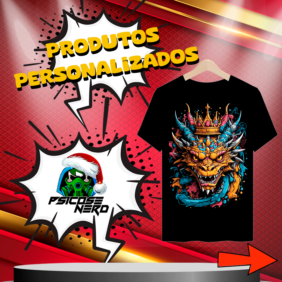 CAMISETA DRAGON KING
