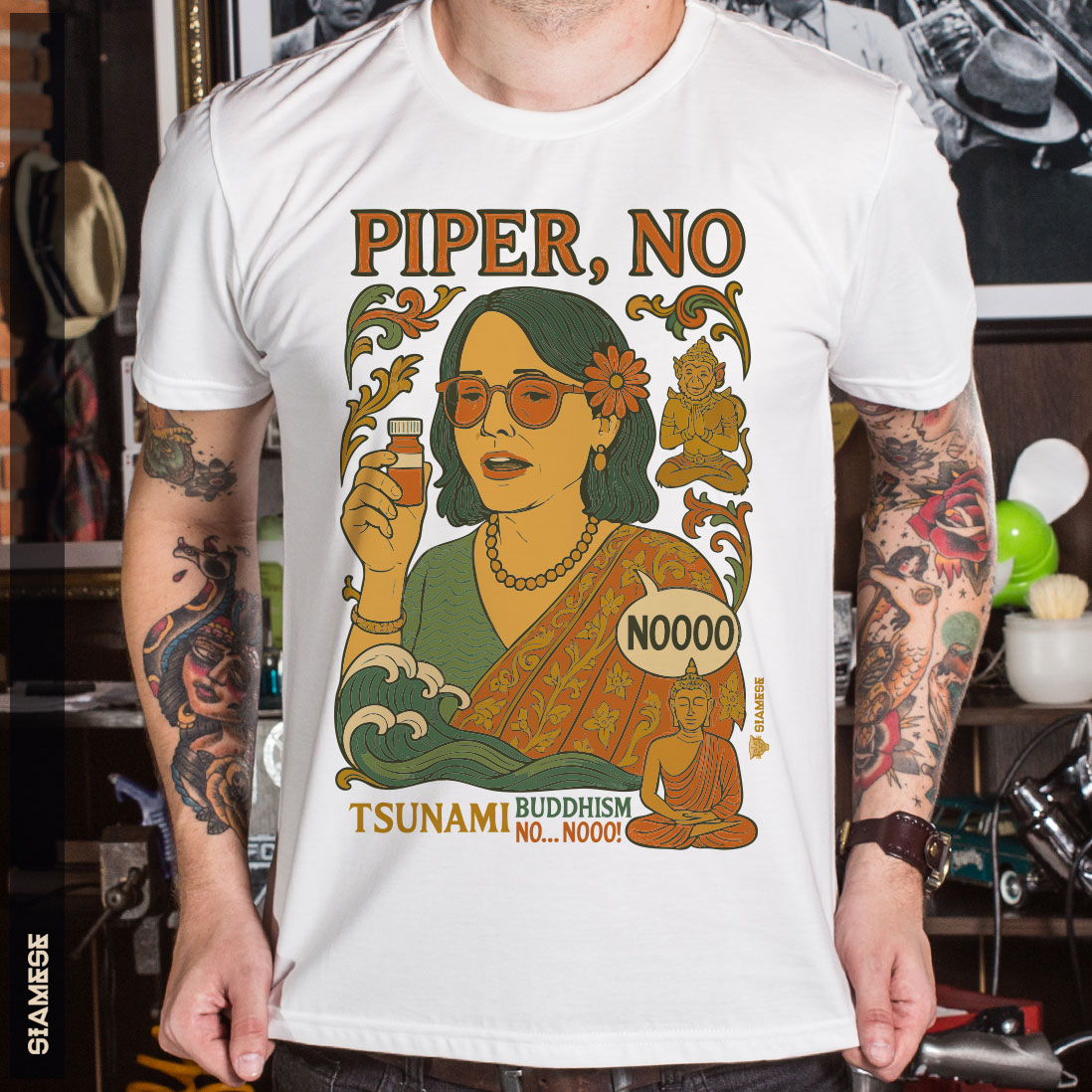 Siamese White Lotus Piper No