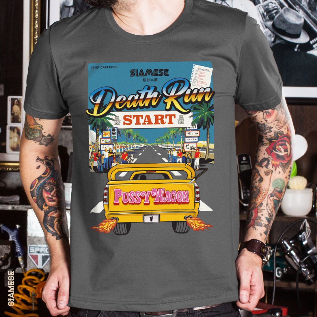 Siamese Kill Bill Pussy Wagon