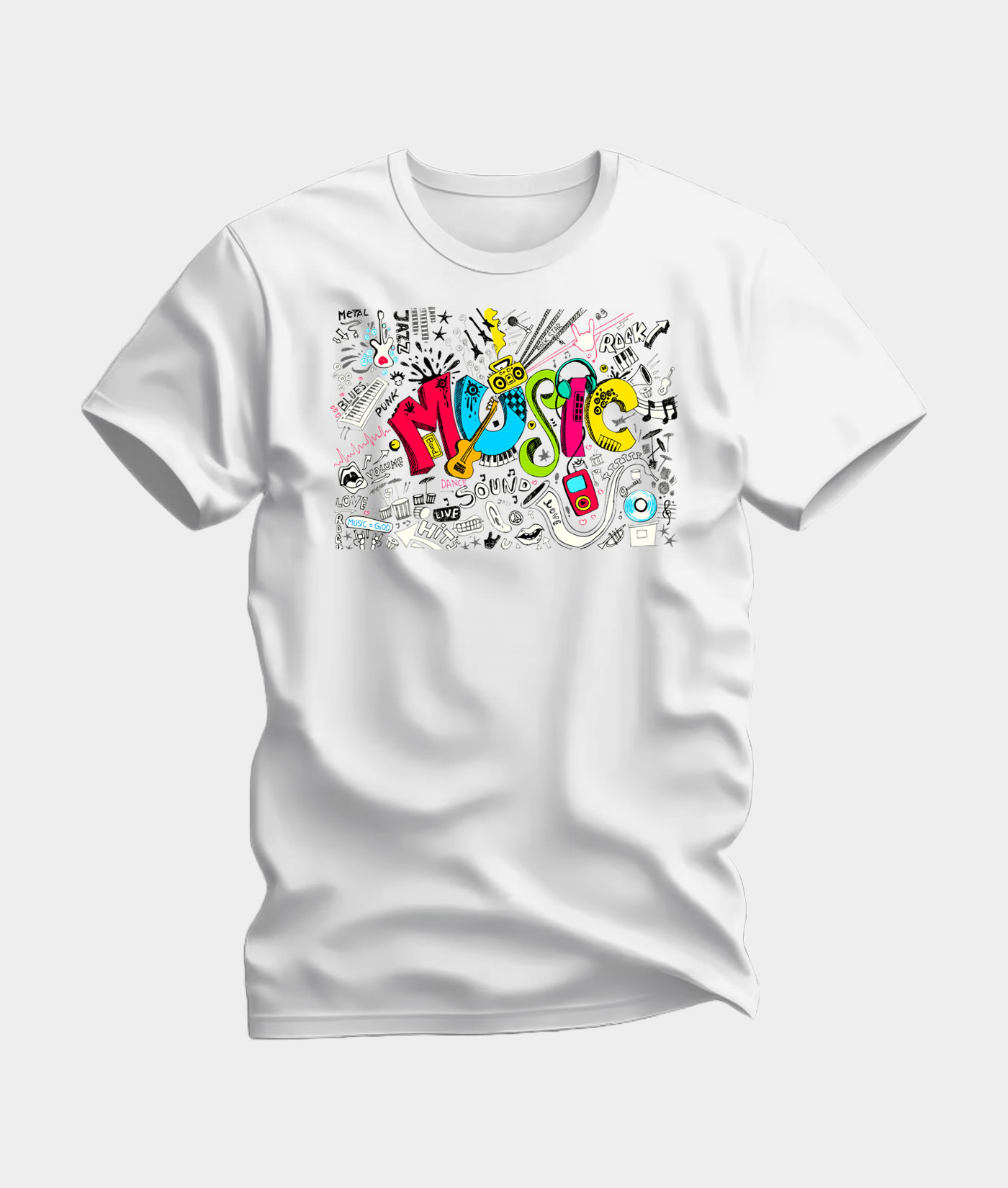 Camiseta Music