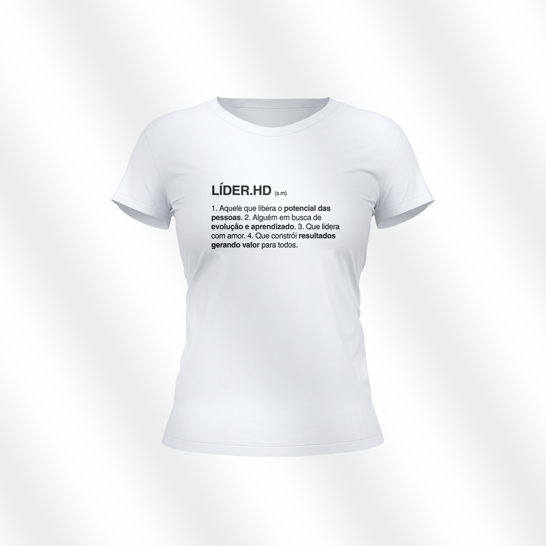 Nome do produto  Baby Look - LÍDER.HD, significado