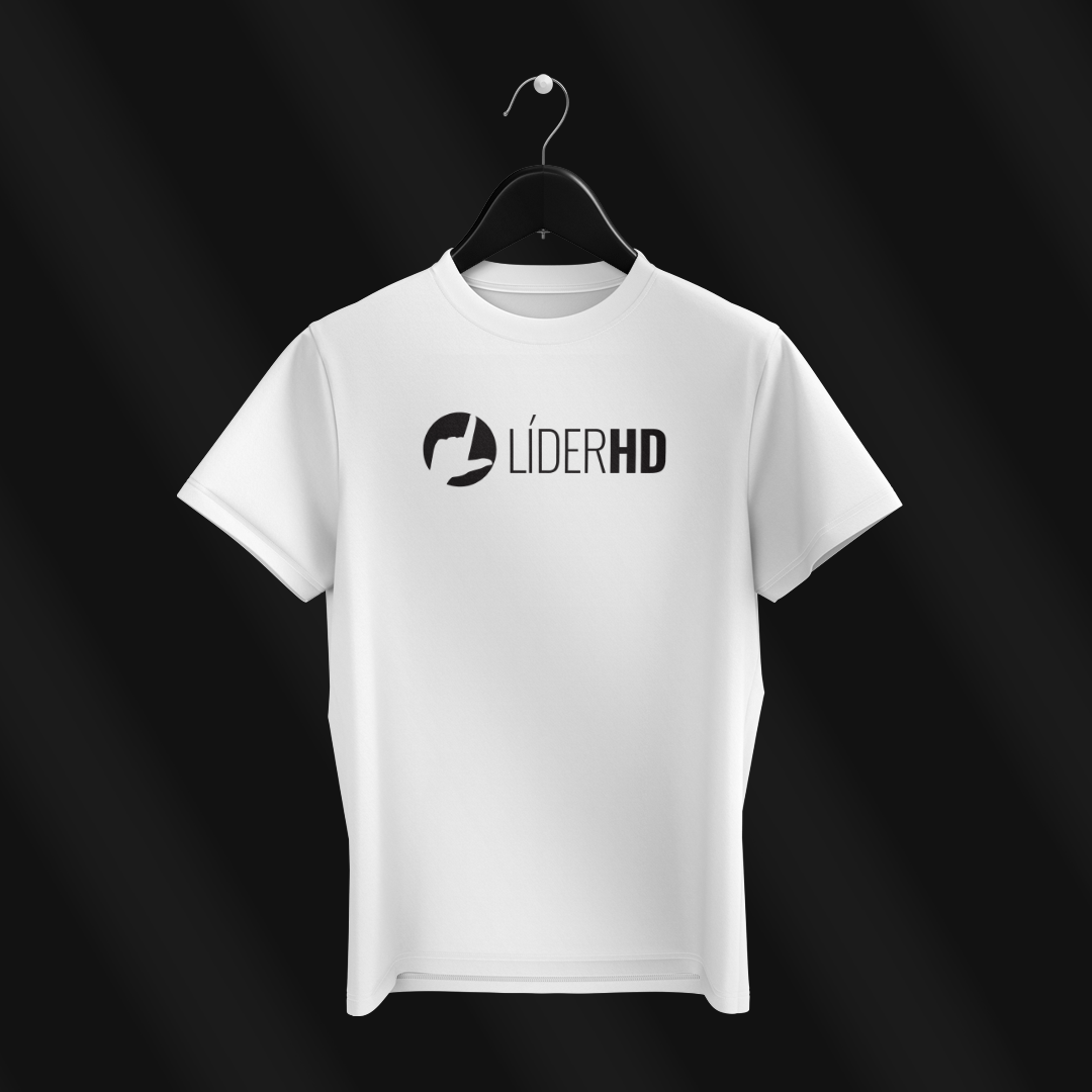 Nome do produto  Camiseta branca - Líder HD