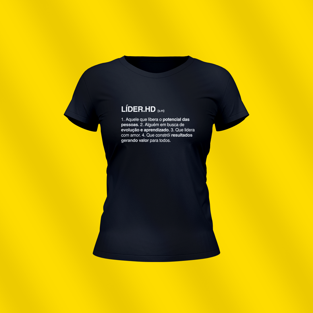 Nome do produto  Baby Look preta - LÍDER.HD, significado