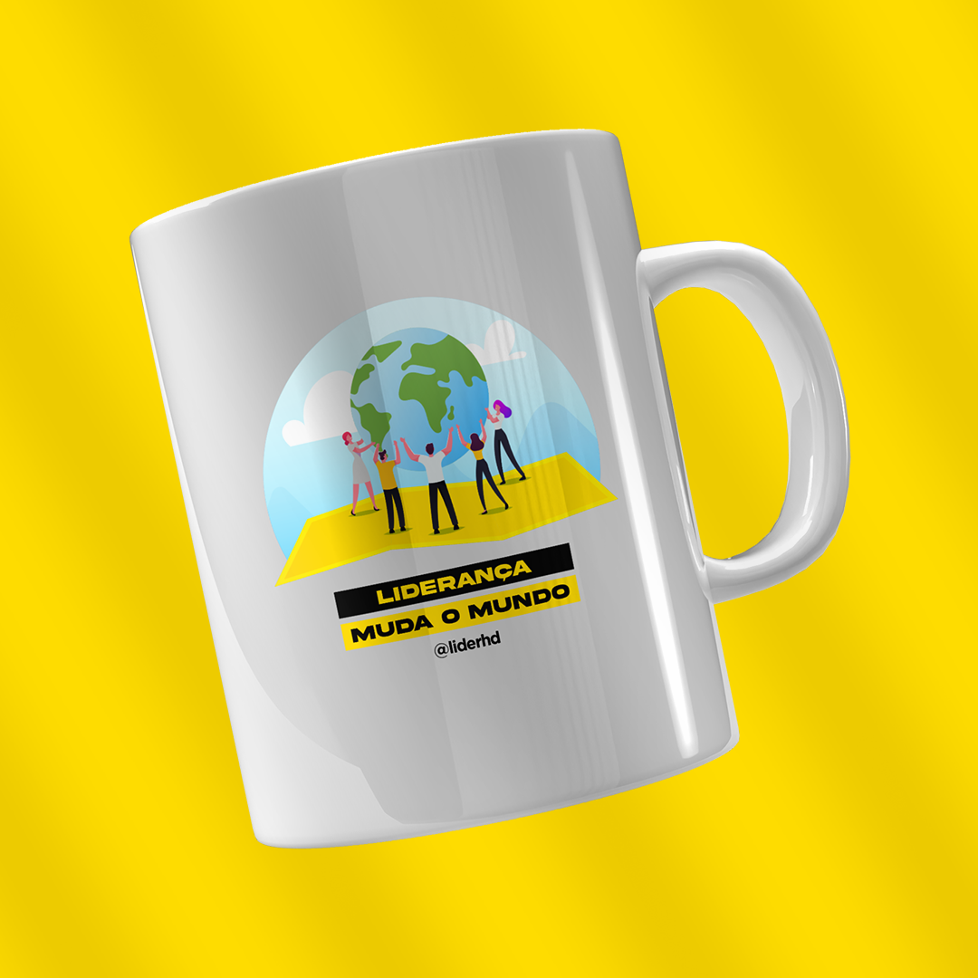 Nome do produto  Caneca - Liderança muda o mundo