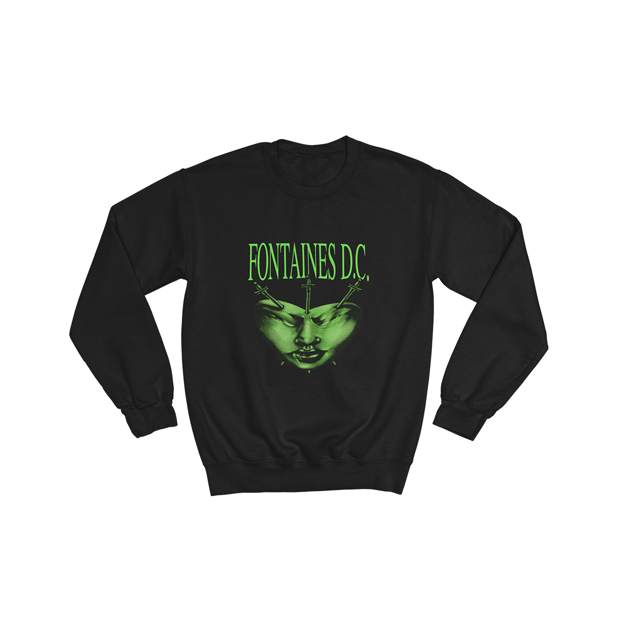 Nome do produto: FONTAINES D.C. - MOLETOM SEM CAPUZ