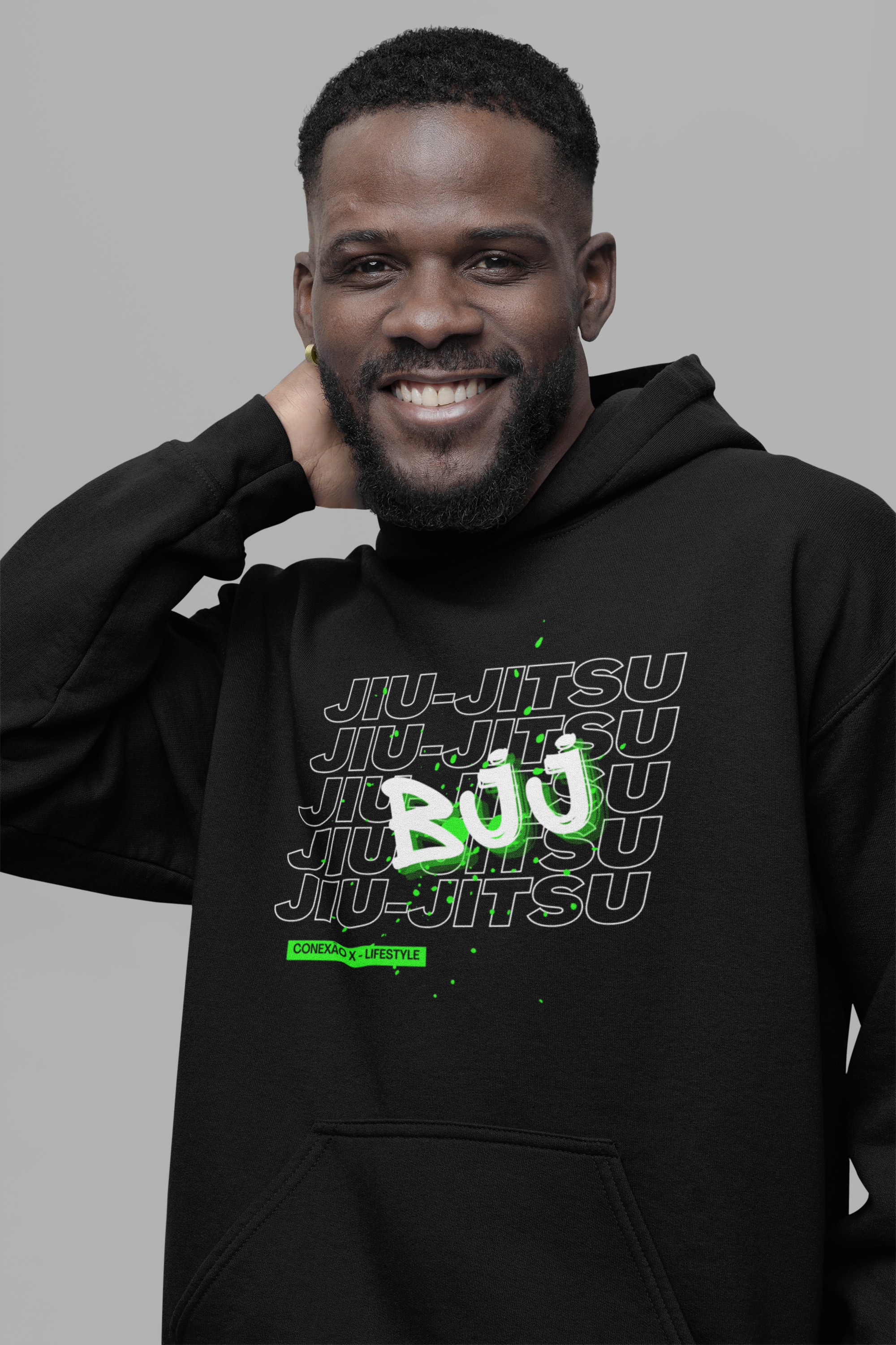 Moletom Canguru BJJ - Unissex