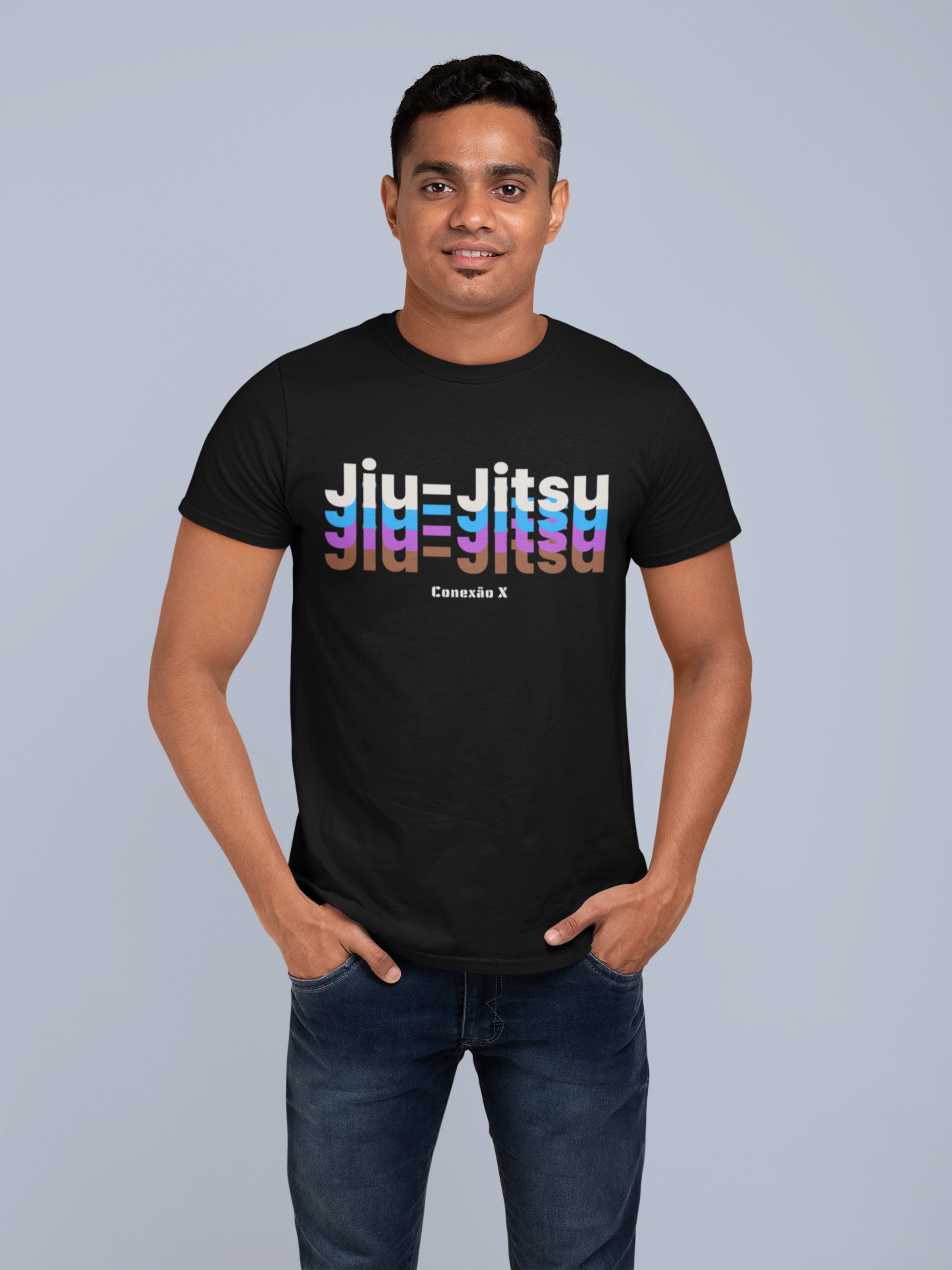 Camiseta Jiu-Jitsu Colorida