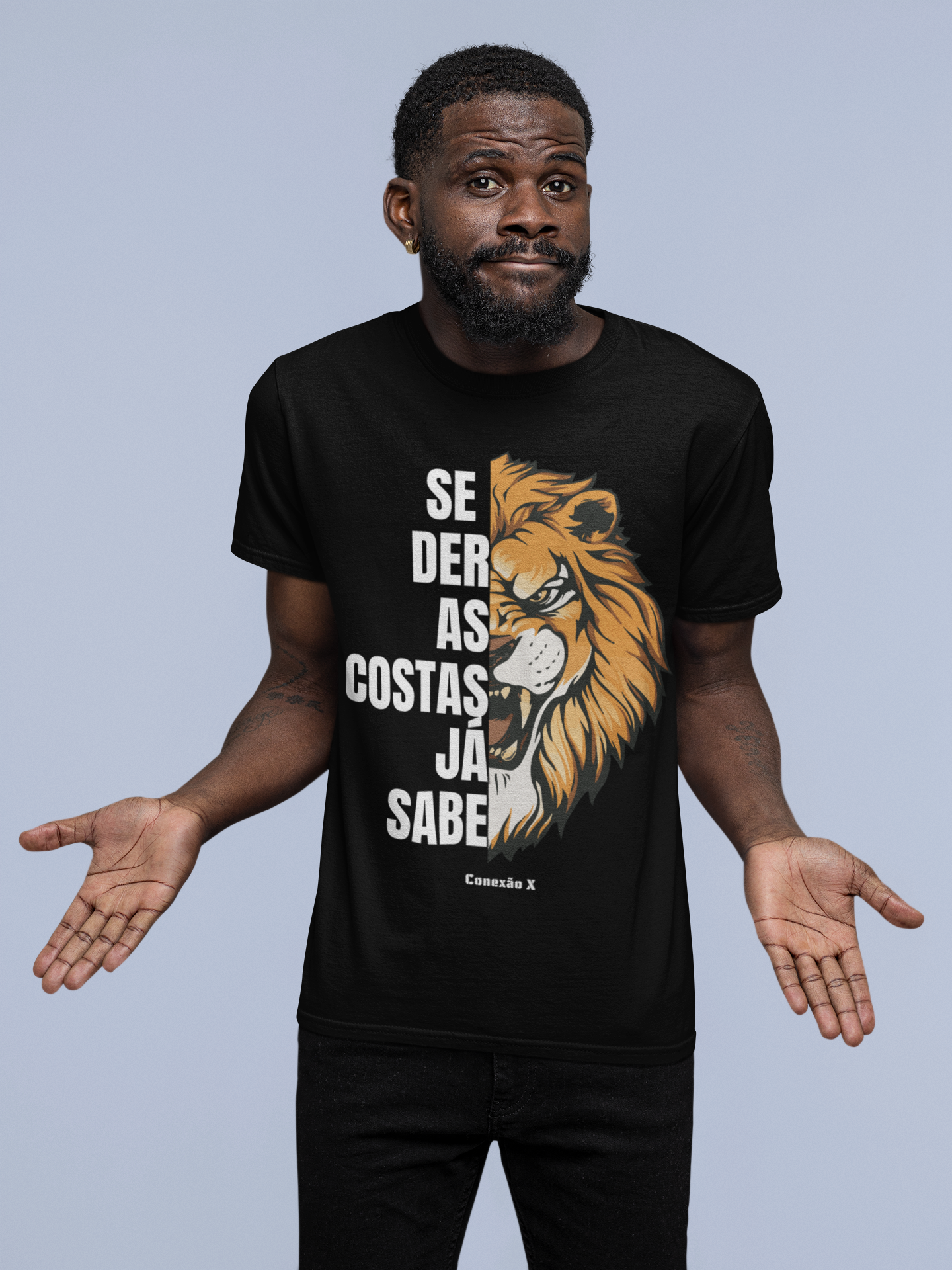 Camiseta se Der as Costas já Sabe