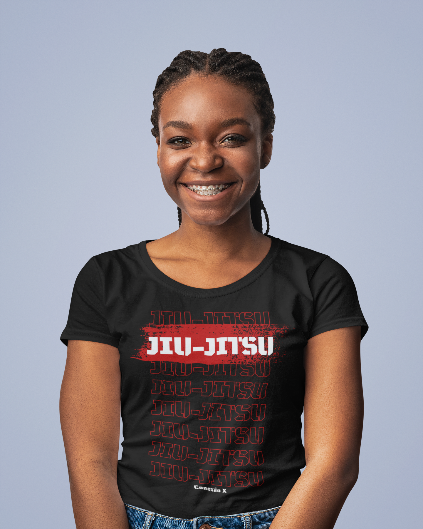 Camiseta Jiu-Jitsu 0w2a Feminina