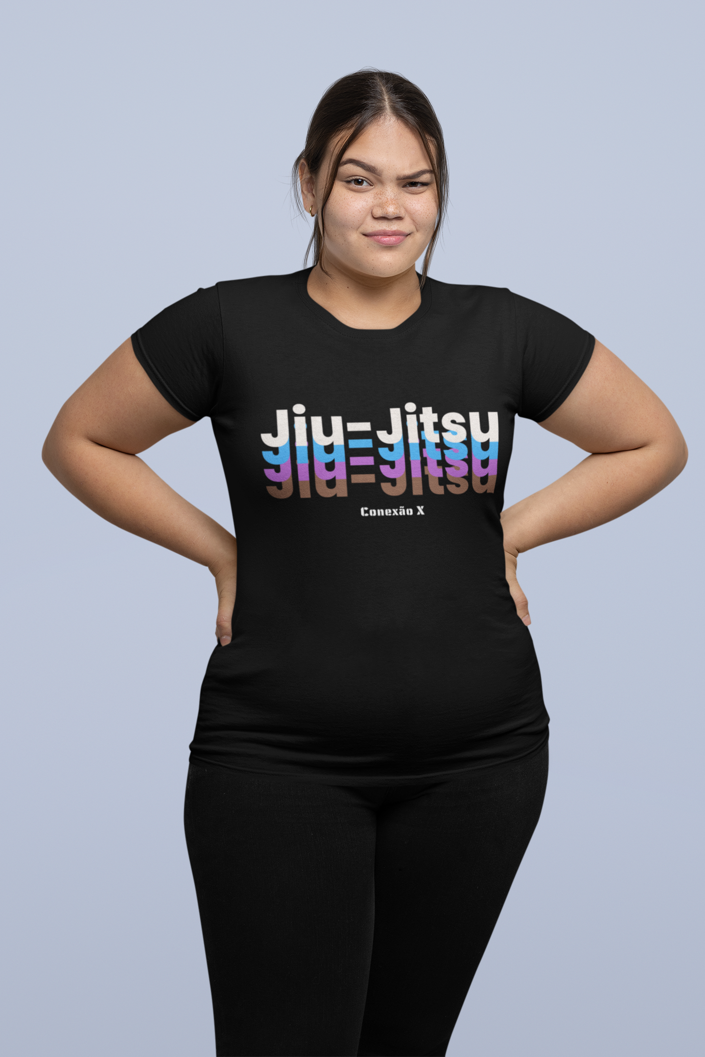 Camiseta Jiu-Jitsu Colorida - Feminina