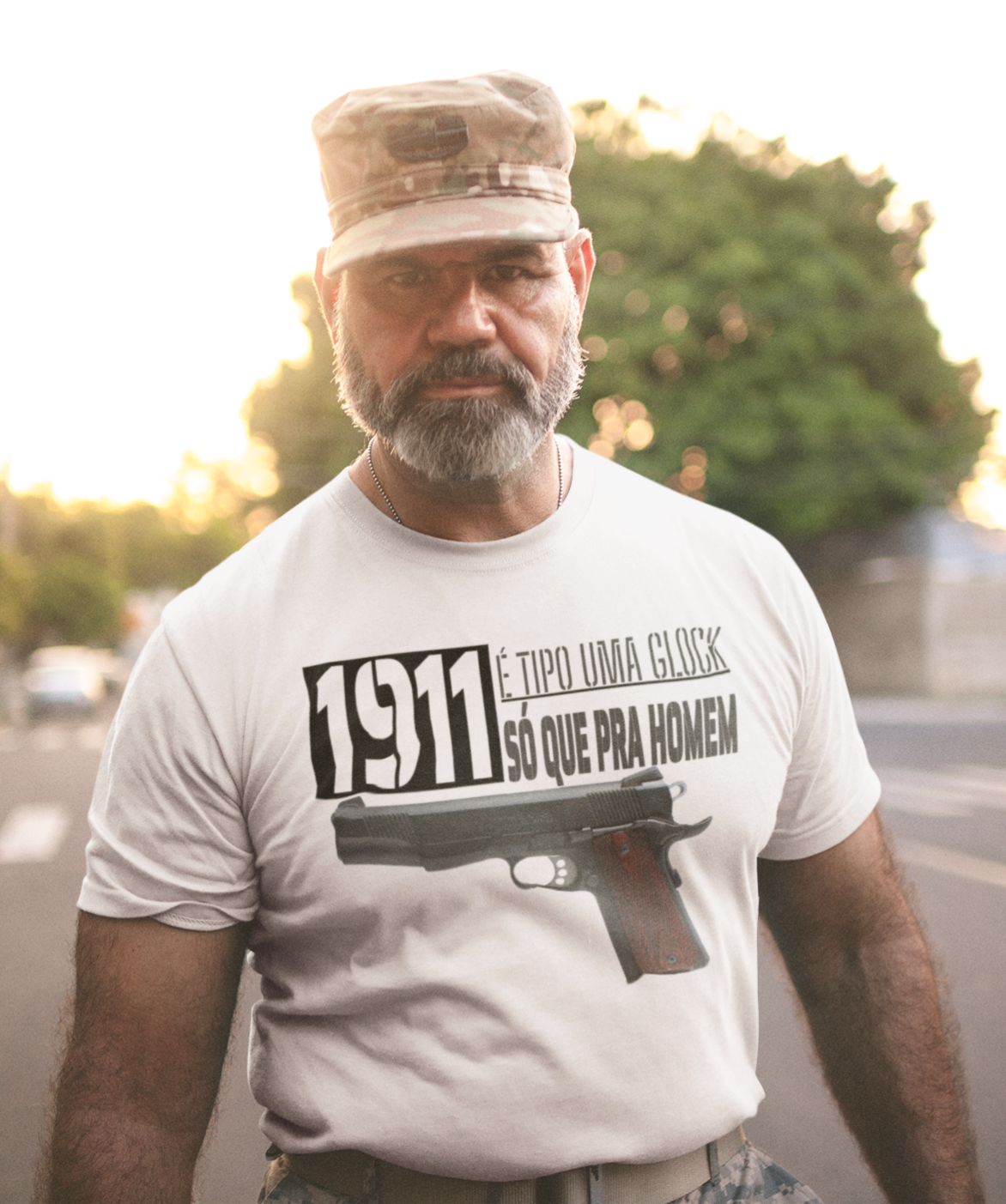 1911 é tipo uma Glock