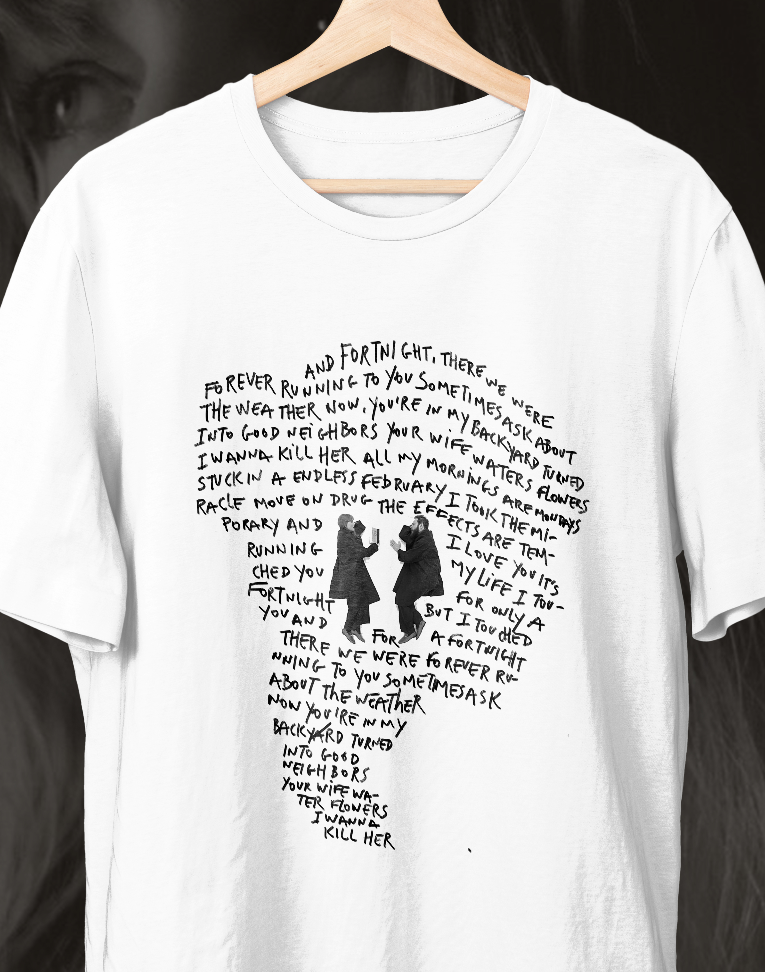 Camiseta Taylor Swift (Letra e Clipe Fortnight)