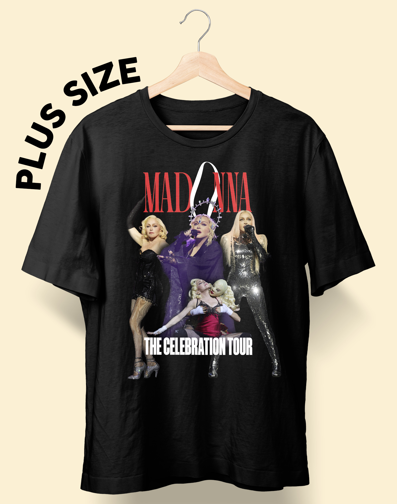 Camiseta PLUS SIZE  Celebration tour