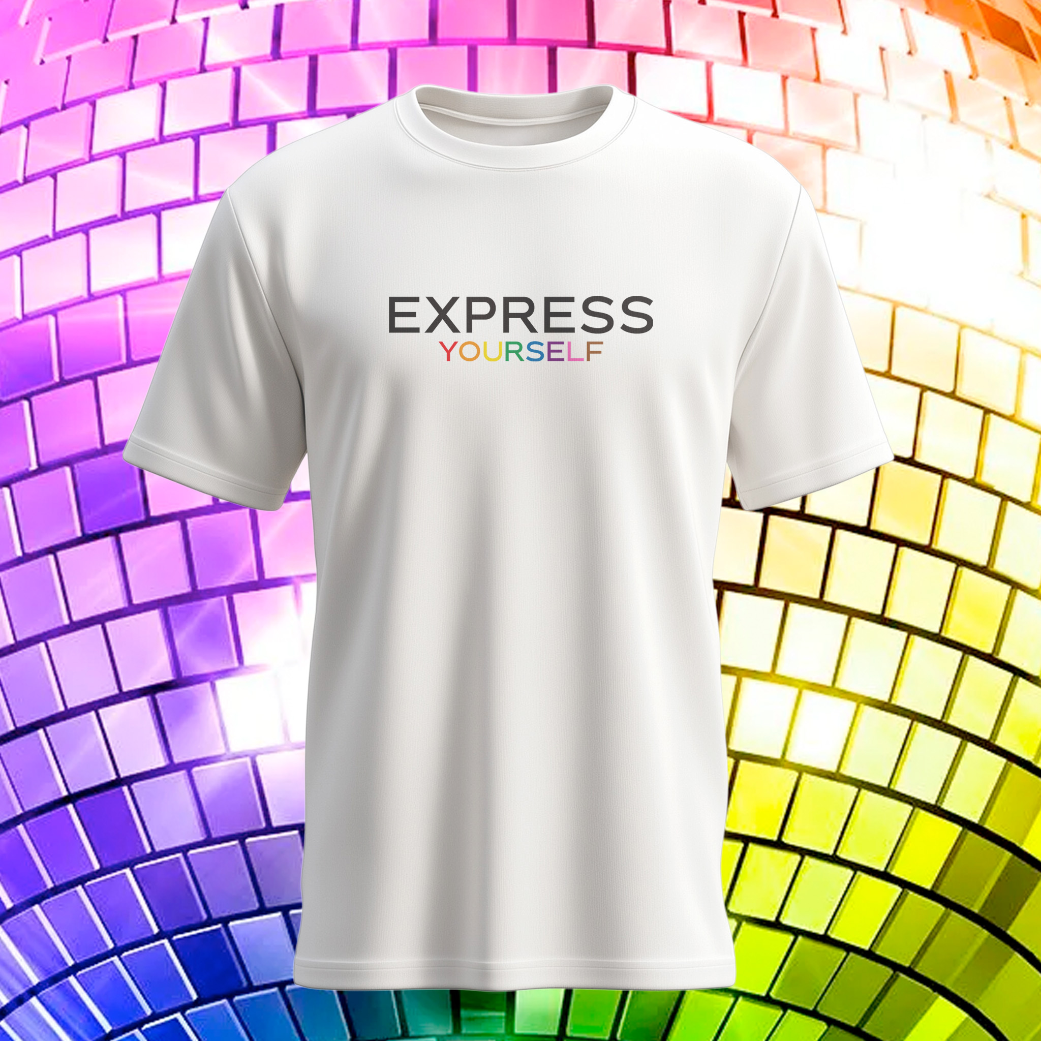 Camiseta Express Yourself (Letra)