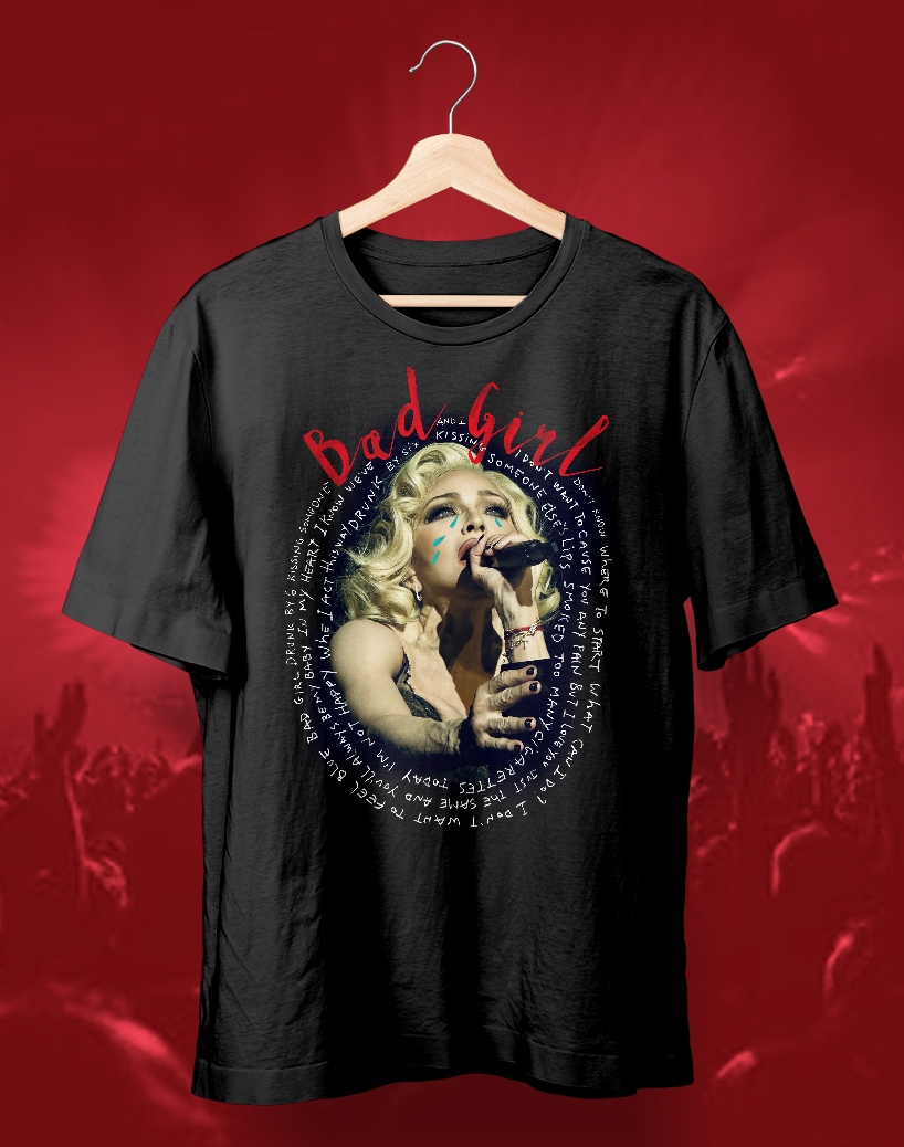 Letra BAD GIRL (Celebration Tour)