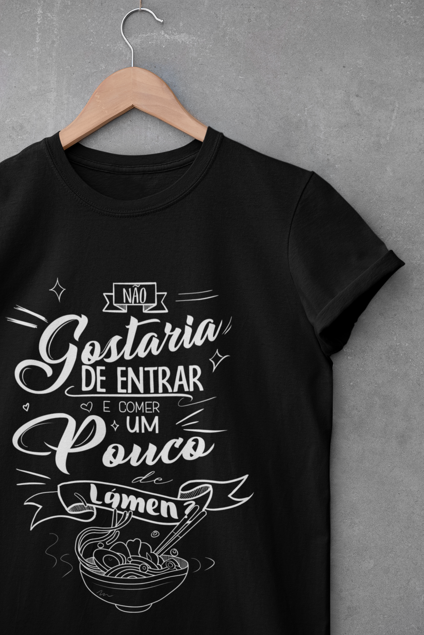  Lámen - Preto [COLEÇÃO DORAMEIRA] 