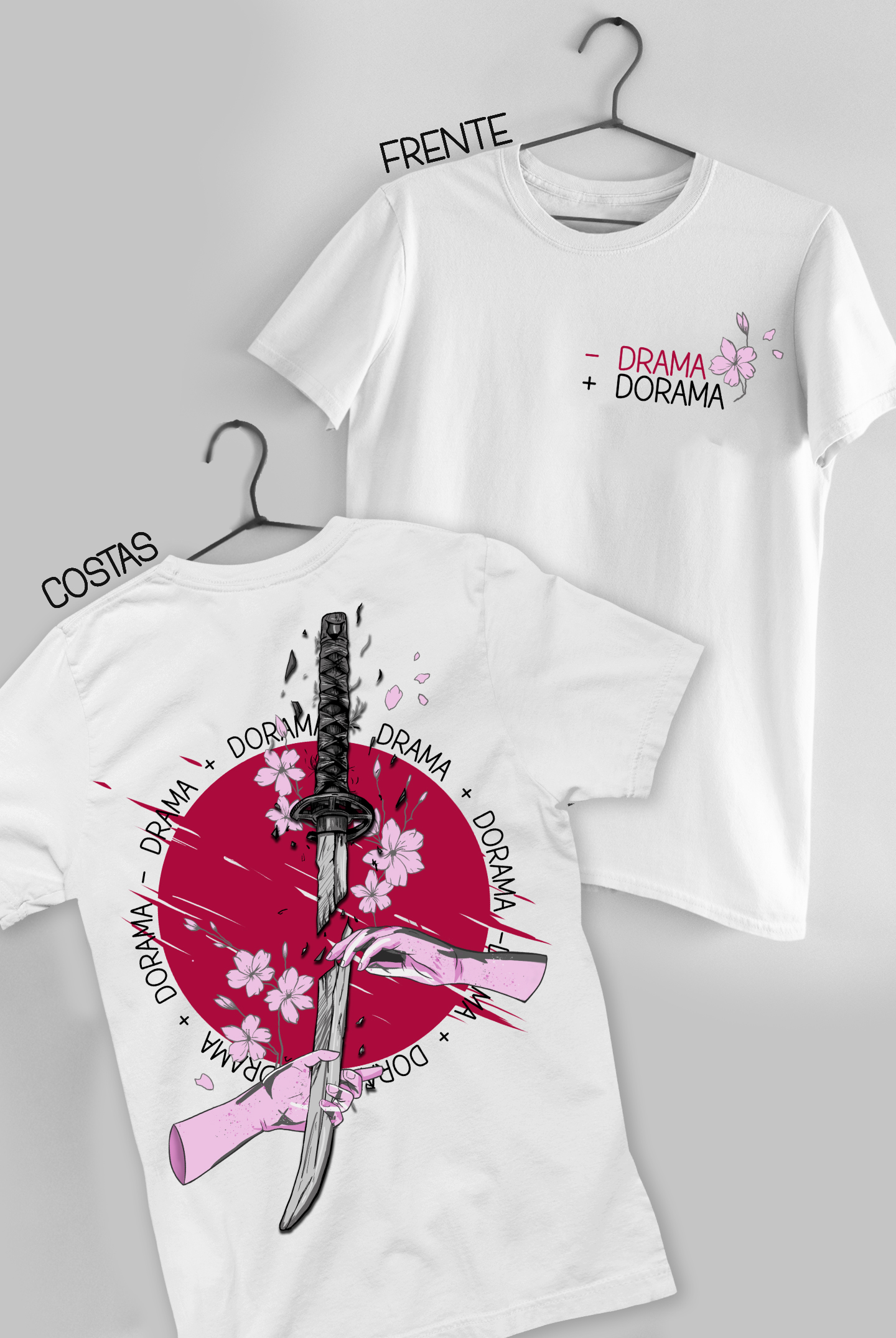  - Drama + Dorama - Branca [COLEÇÃO DORAMEIRA]