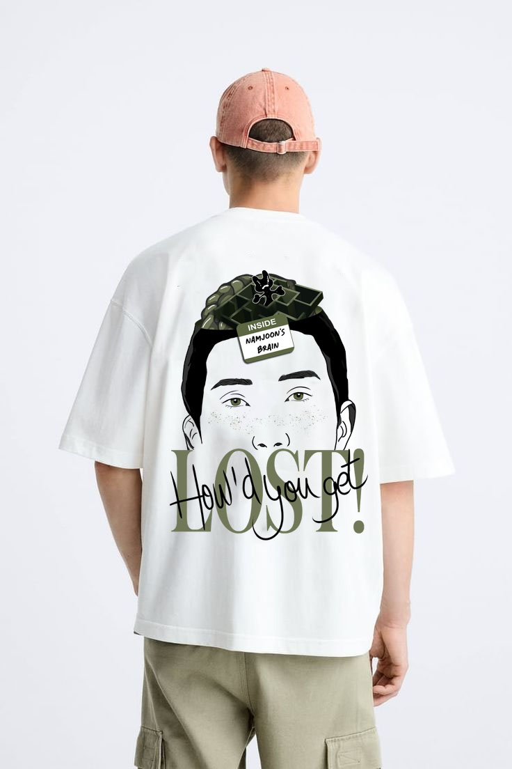 RM - LOST Brain ver. (frente e costas)