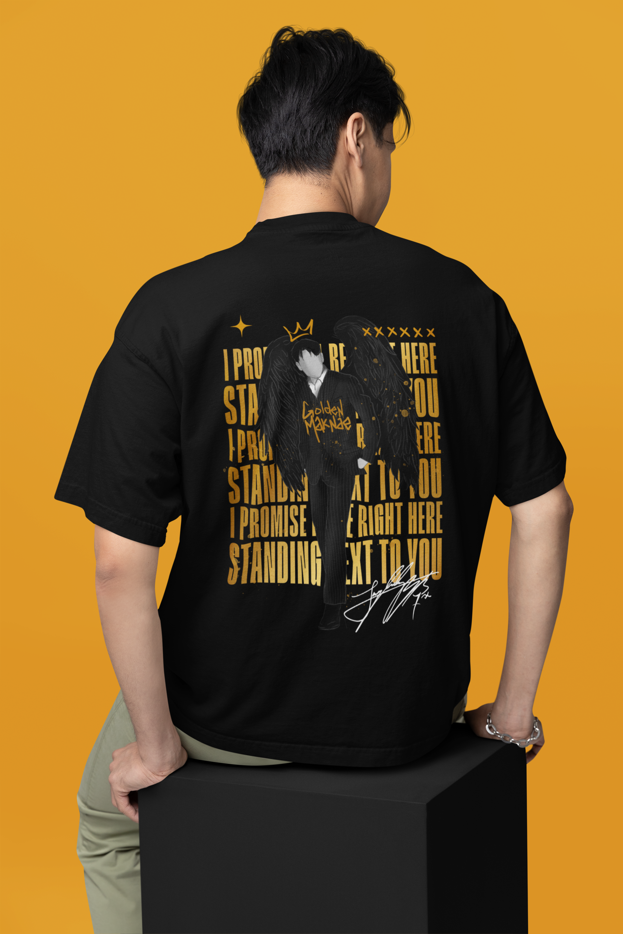 JK - STANDING NEXT TO YOU (frente e costas) - PR