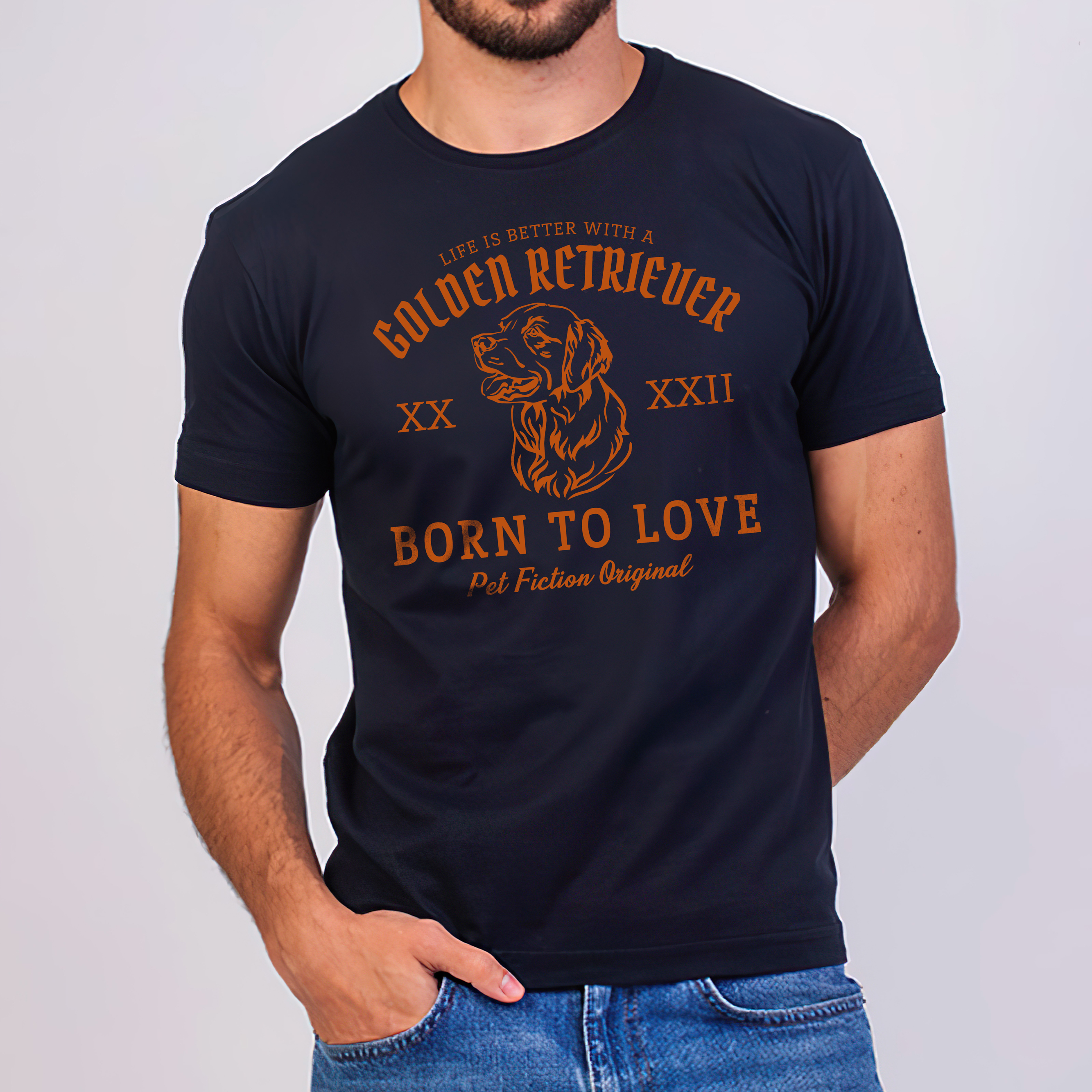 LIFE IS BETTER GOLDEN RETRIEVER - UNISSEX