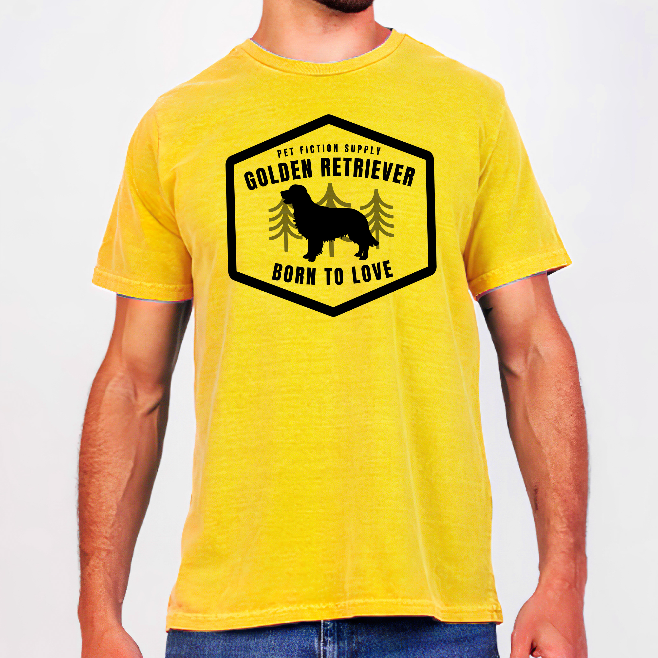 PINE TREE GOLDEN RETRIEVER - UNISSEX ESTONADA