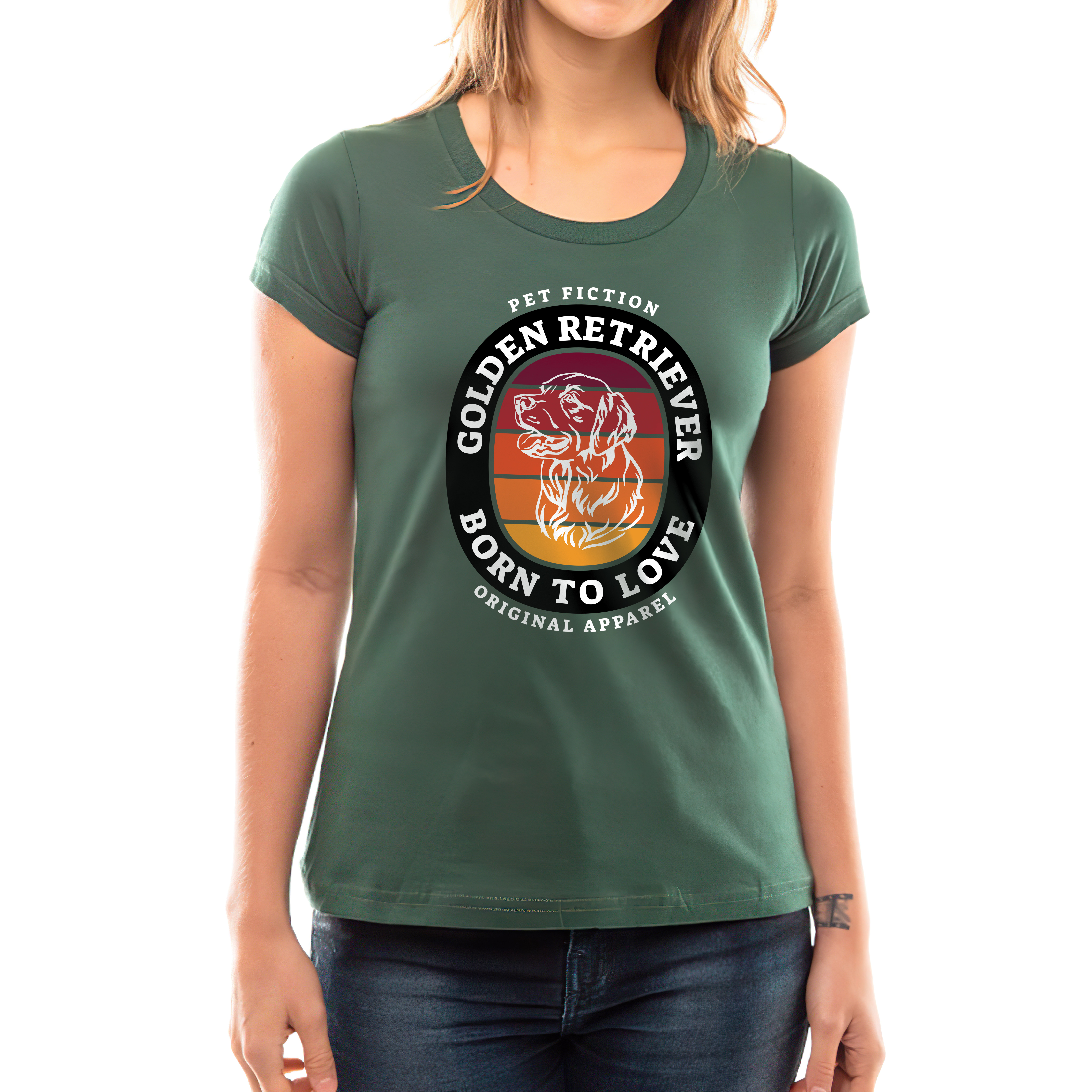 GOLDEN RETRIEVER BADGE - BABYLOOK