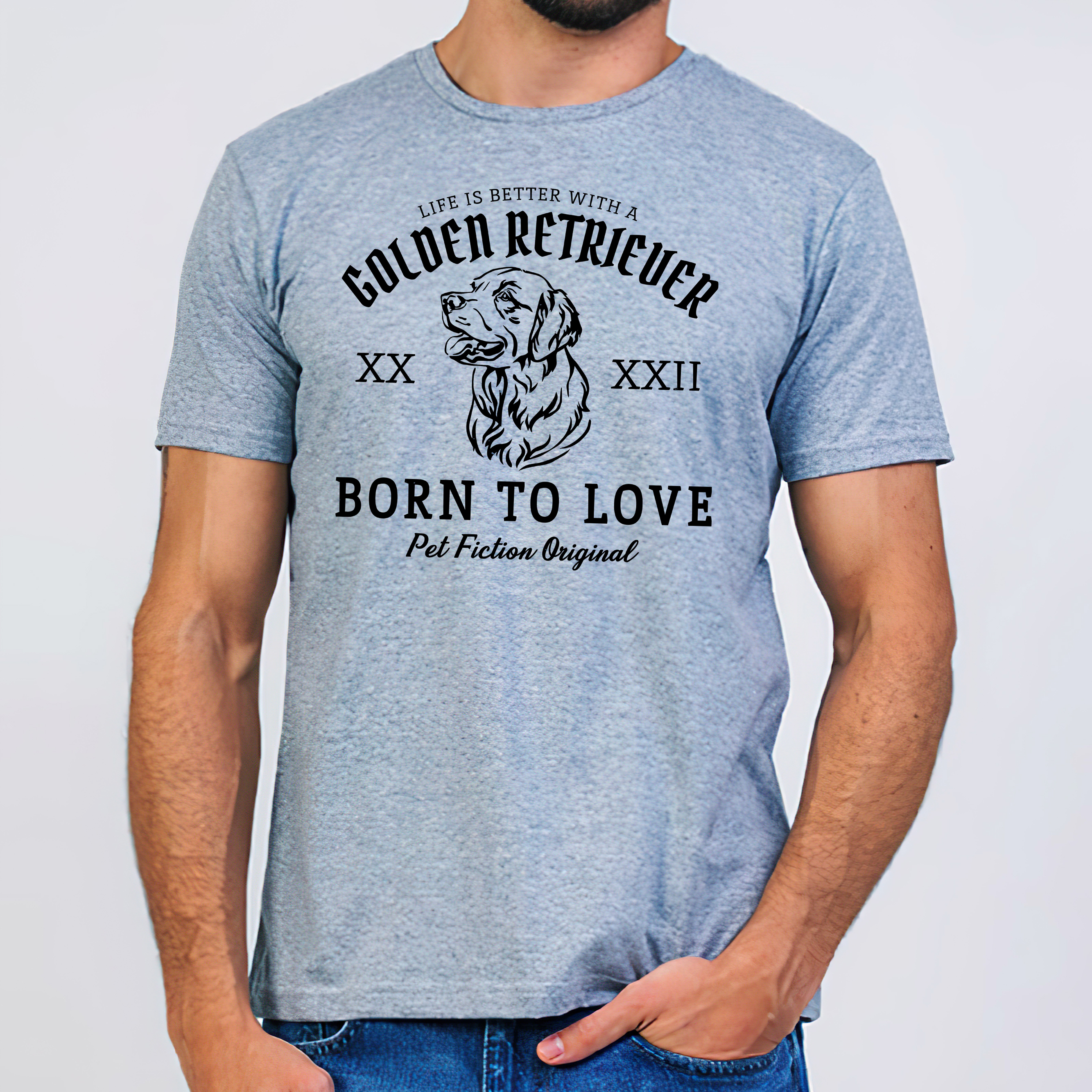 LIFE IS BETTER GOLDEN RETRIEVER - UNISSEX