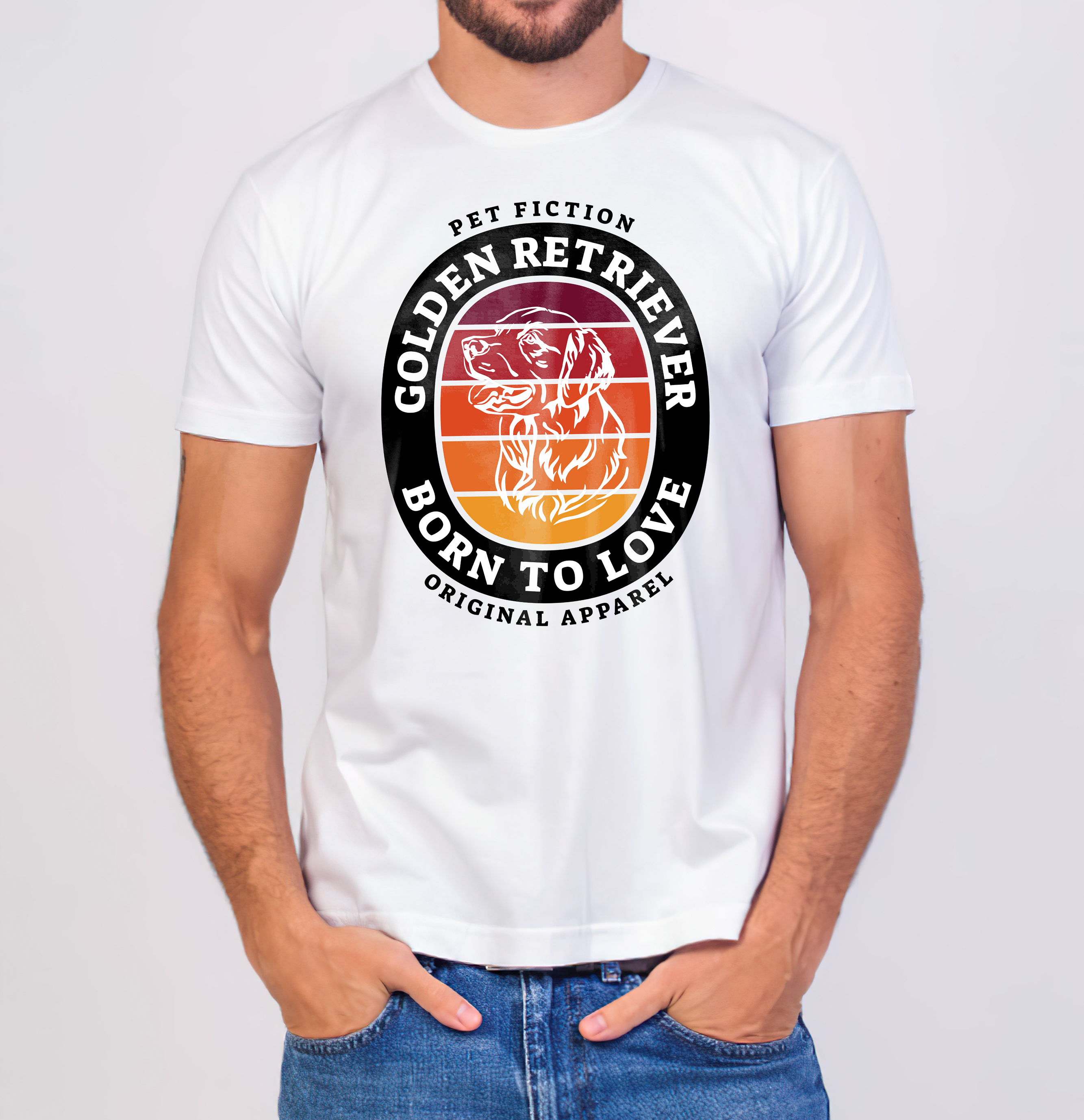 GOLDEN RETRIEVER BADGE - UNISSEX