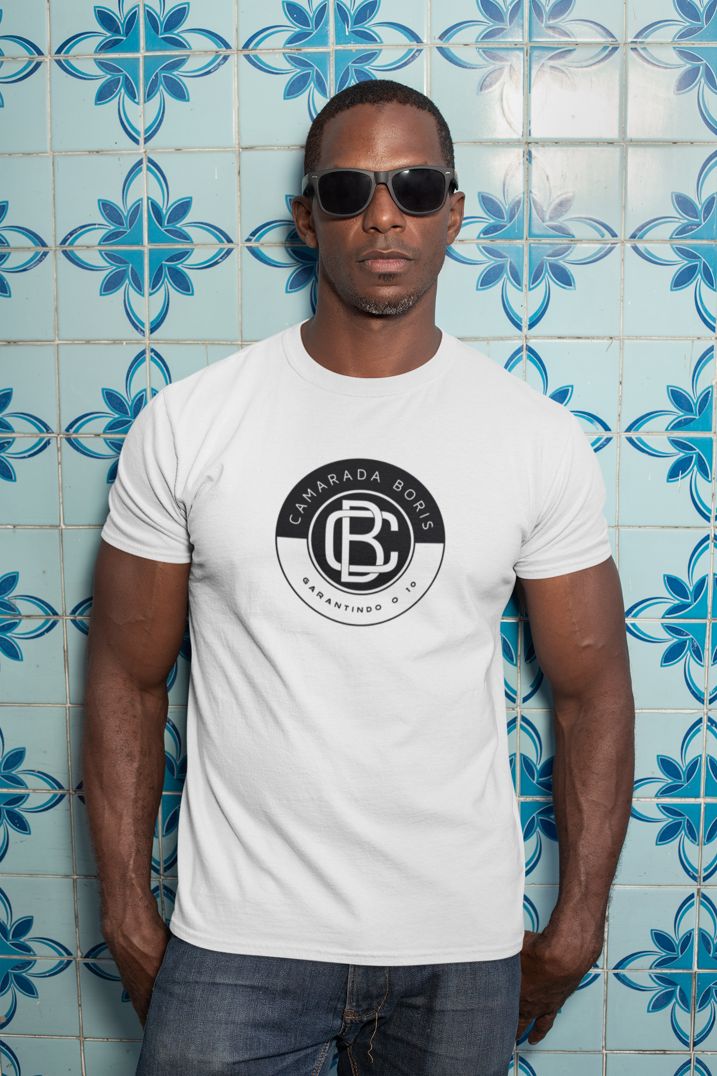 Camisa Oficial Garantindo o dez - Tecido prime BRANCO