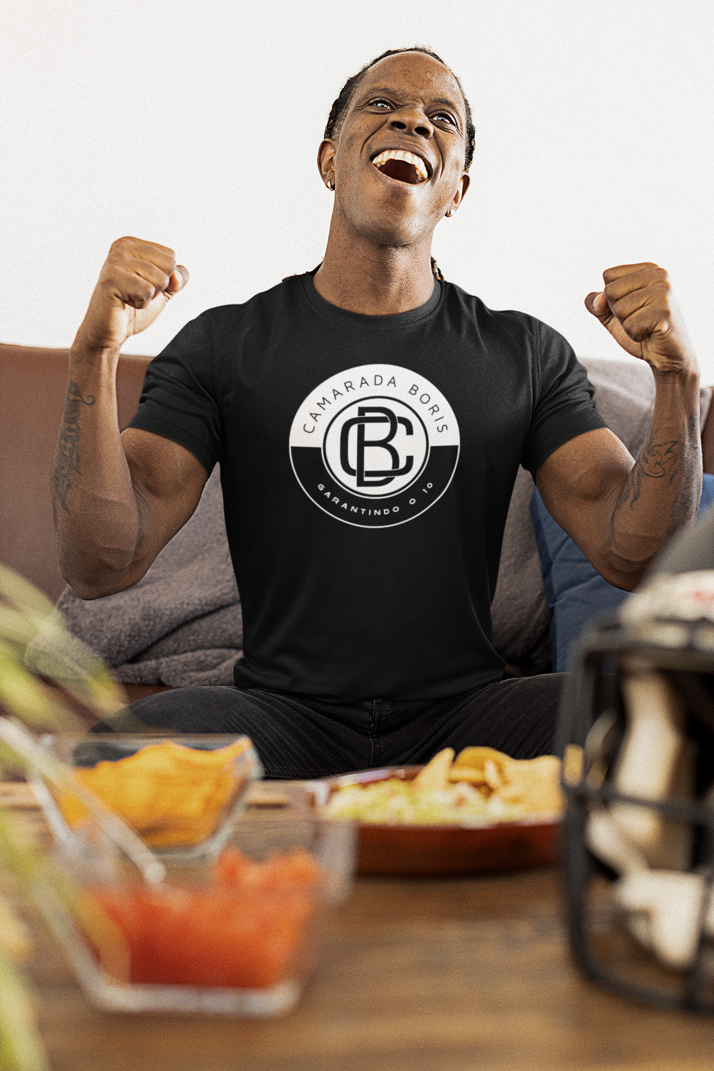 Camisa Oficial Garantindo o 10 - Tecido PRIME preto