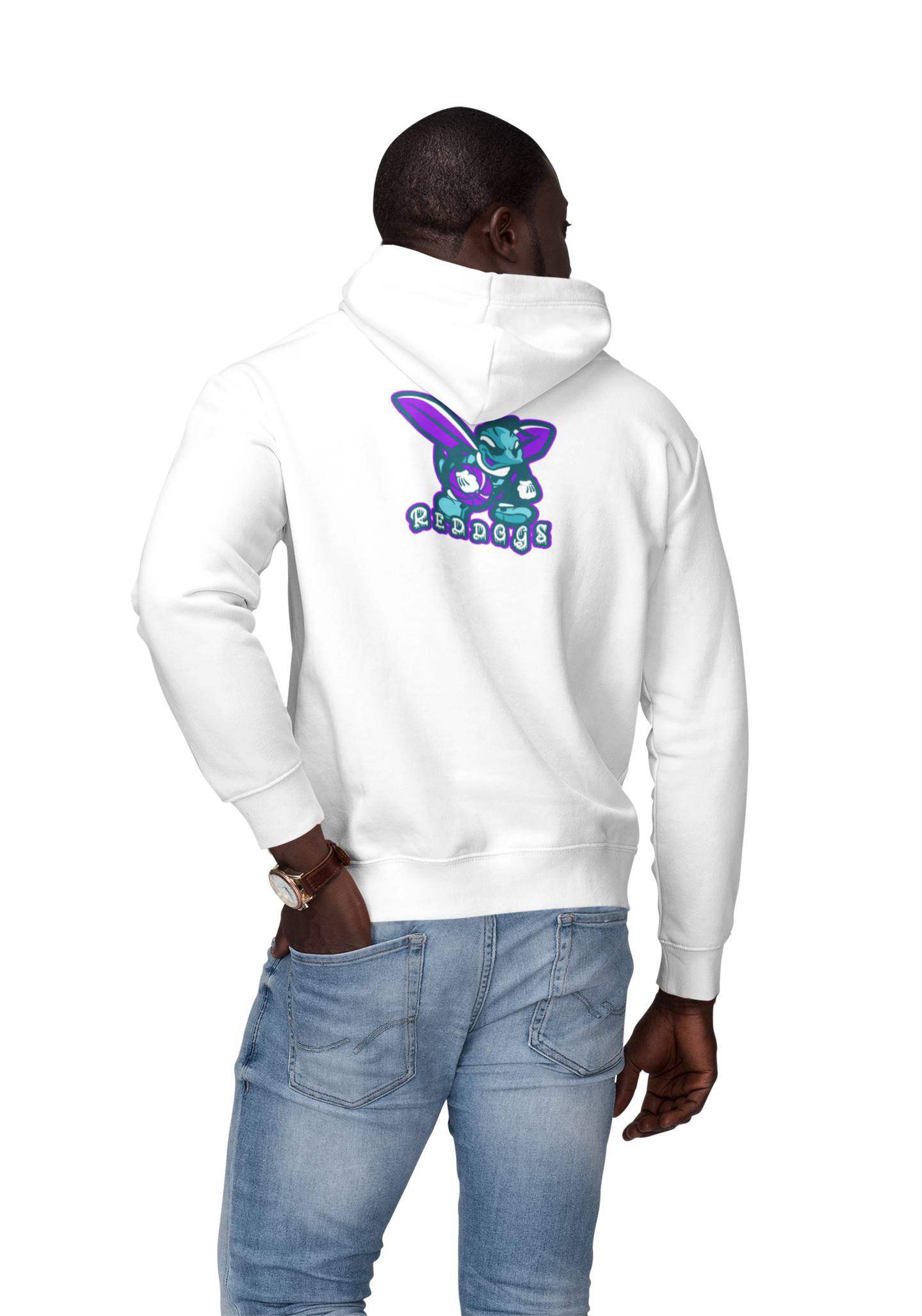 Nome do produto  MOLETOM COM ZÍPER UNISSEX: REDDOGS HORNETS