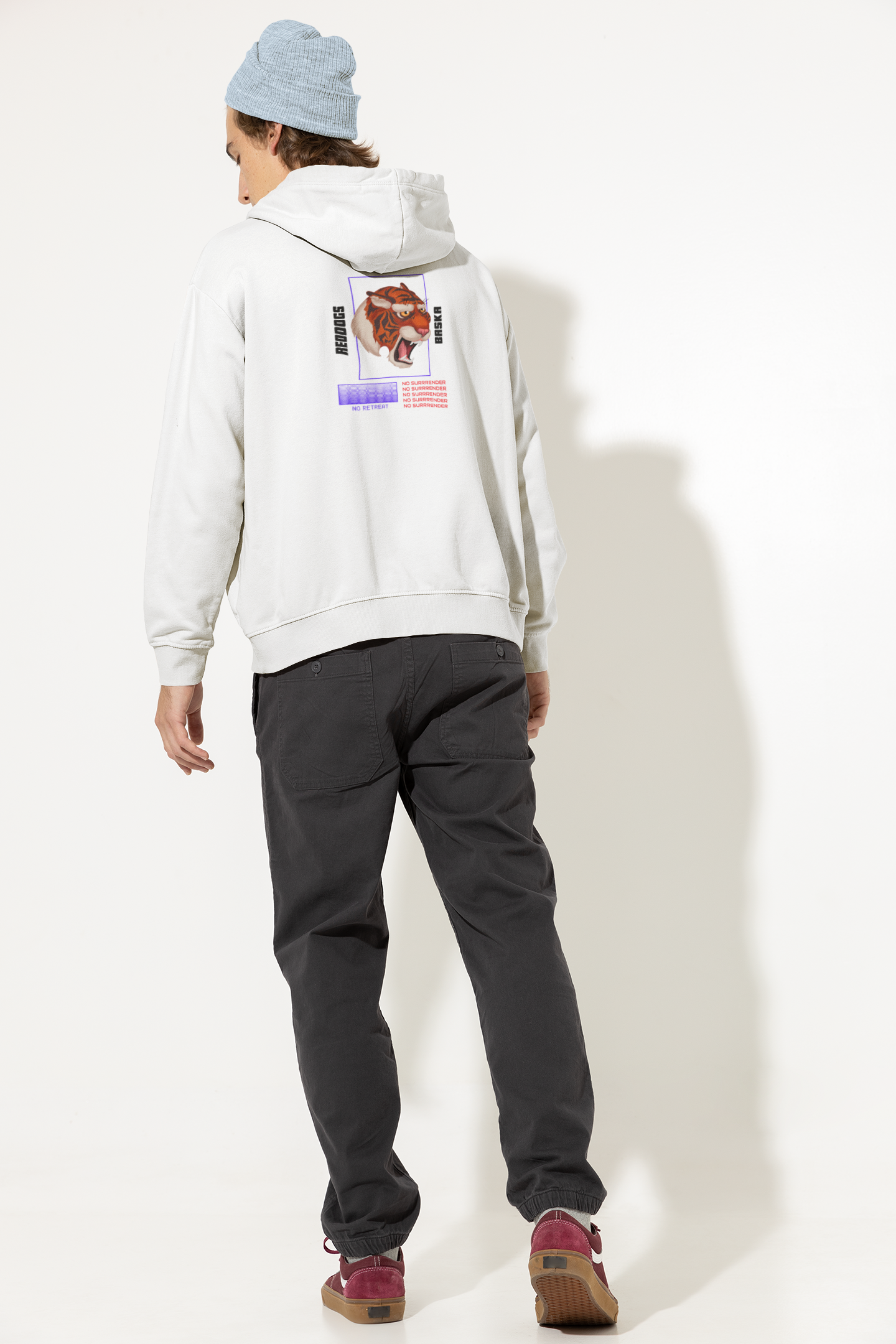 Nome do produto  MOLETOM COM ZÍPER UNISSEX: REDDOGS HISTORY