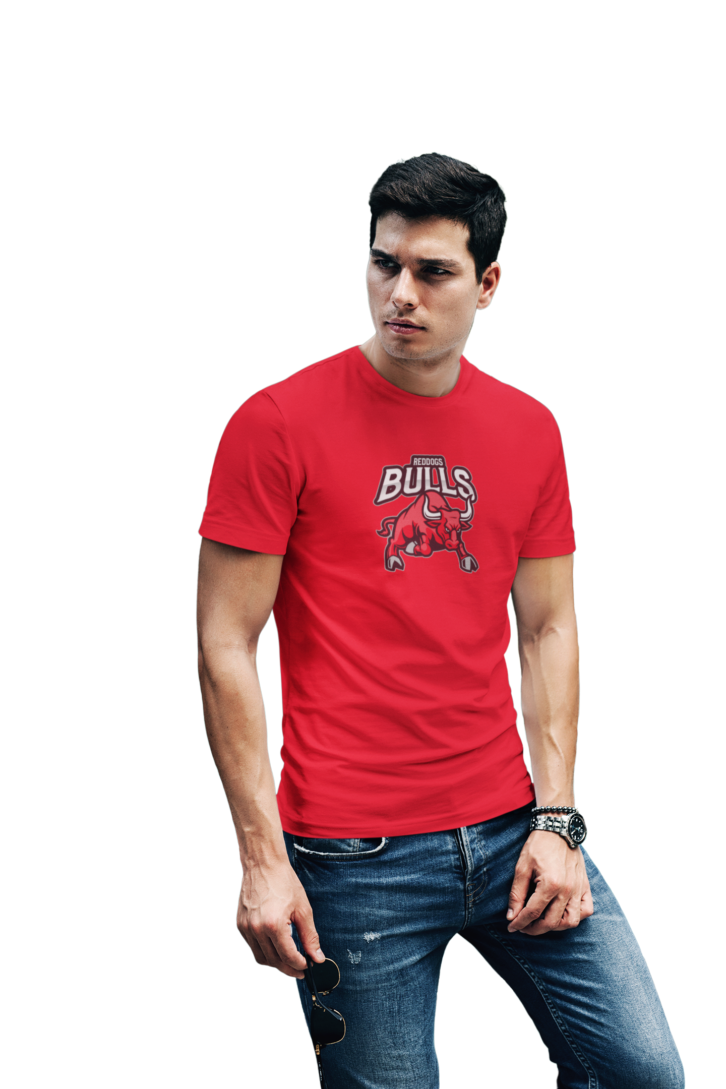 Nome do produto  CAMISETA MASCULINA T-SHIRT CLASSIC: REDDOGS BULLS